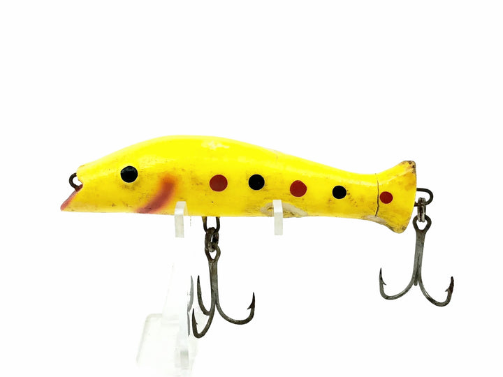 Bob Ousley Snook Minnow, Yellow/Dots Color