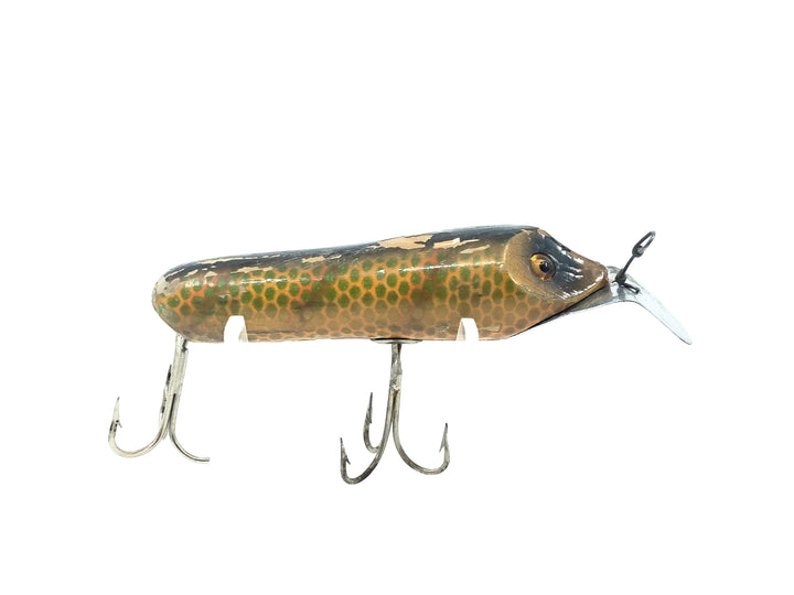 South Bend Baby Pike-Oreno 956, YP Yellow Perch Color - Glass Eyes