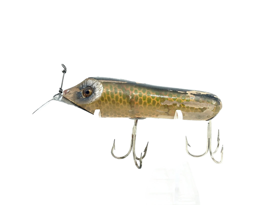 South Bend Baby Pike-Oreno 956, YP Yellow Perch Color - Glass Eyes