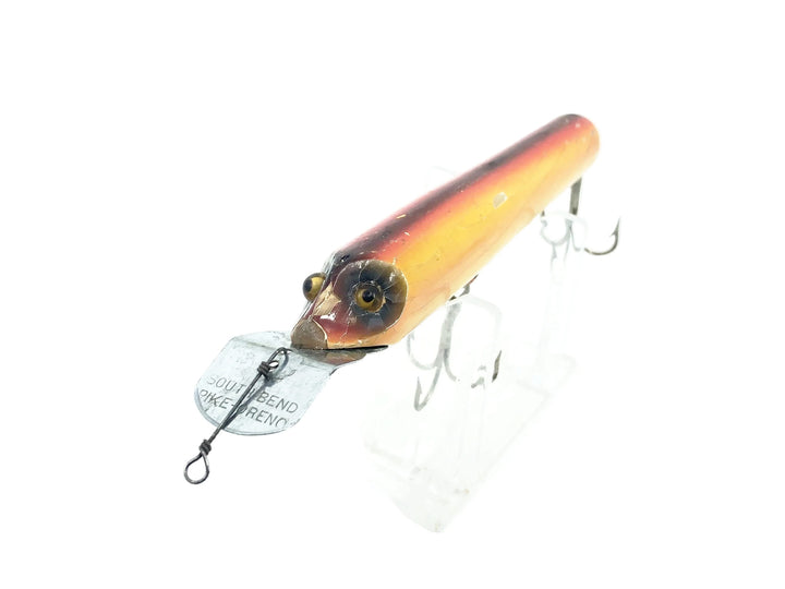 South Bend Pike-Oreno 957, Rainbow Color - Glass Eye