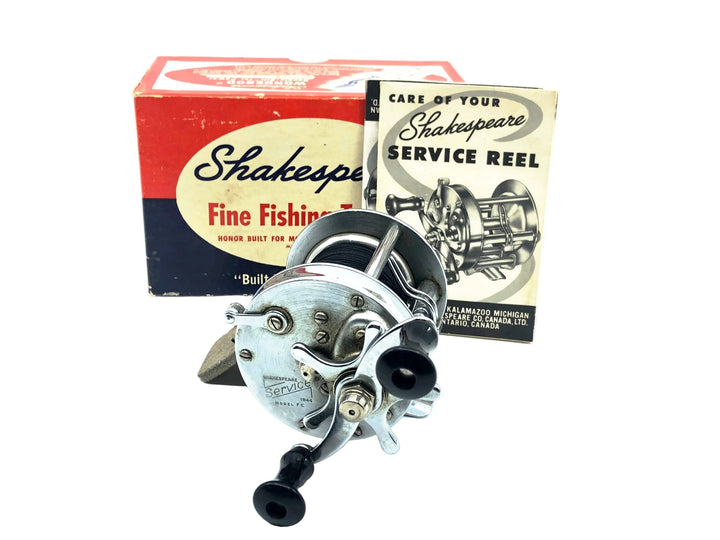 Vintage Shakespeare No.1944 Service Model FE Levelwind Reel w/Box