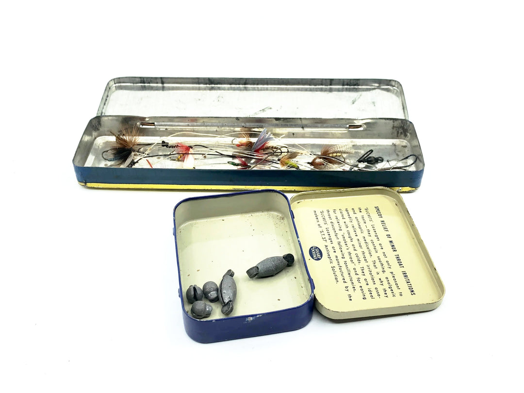 Motif Wallace Pencil Co. Tin & Sucrets Lozenges Tin