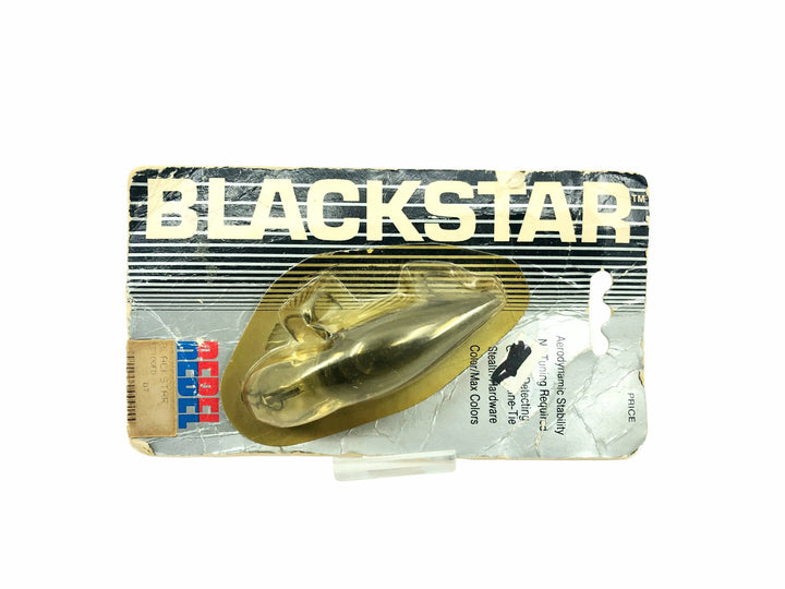 Rebel Blackstar Minnow, FD Black/Silver Color on Card
