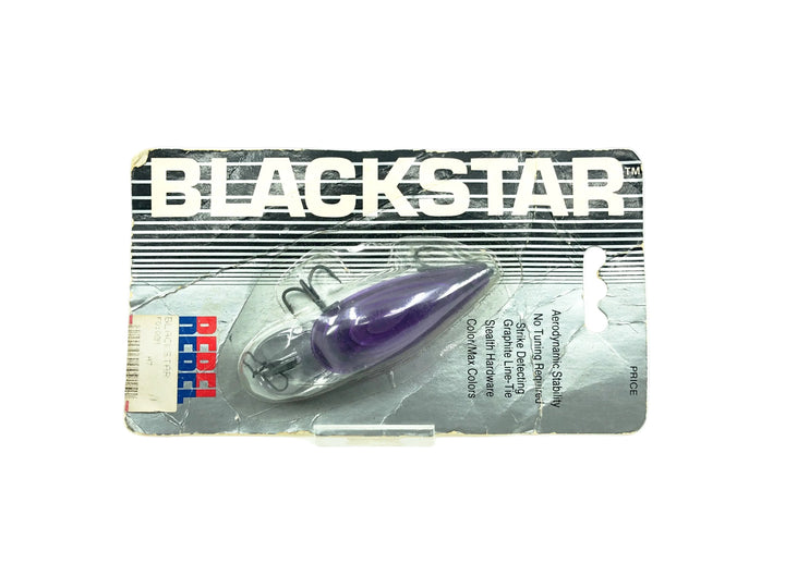 Rebel Blackstar Minnow, M Purple Color on Card