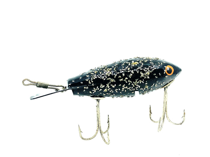 Wooden Repainted Bomber 500 Series, Black/Silver Flakes Color