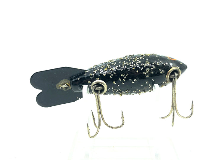 Wooden Repainted Bomber 500 Series, Black/Silver Flakes Color