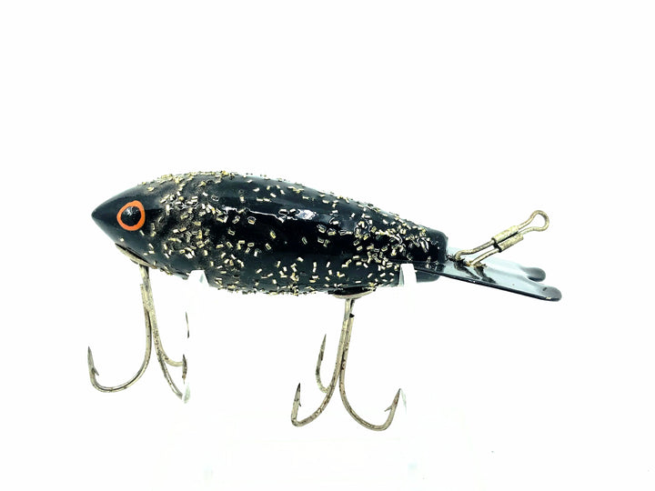 Wooden Repainted Bomber 500 Series, Black/Silver Flakes Color