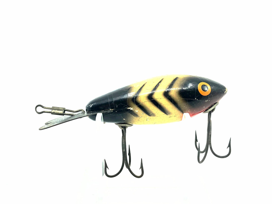 Wooden Bomber 500 Series, #06 White/Black Ribs Color