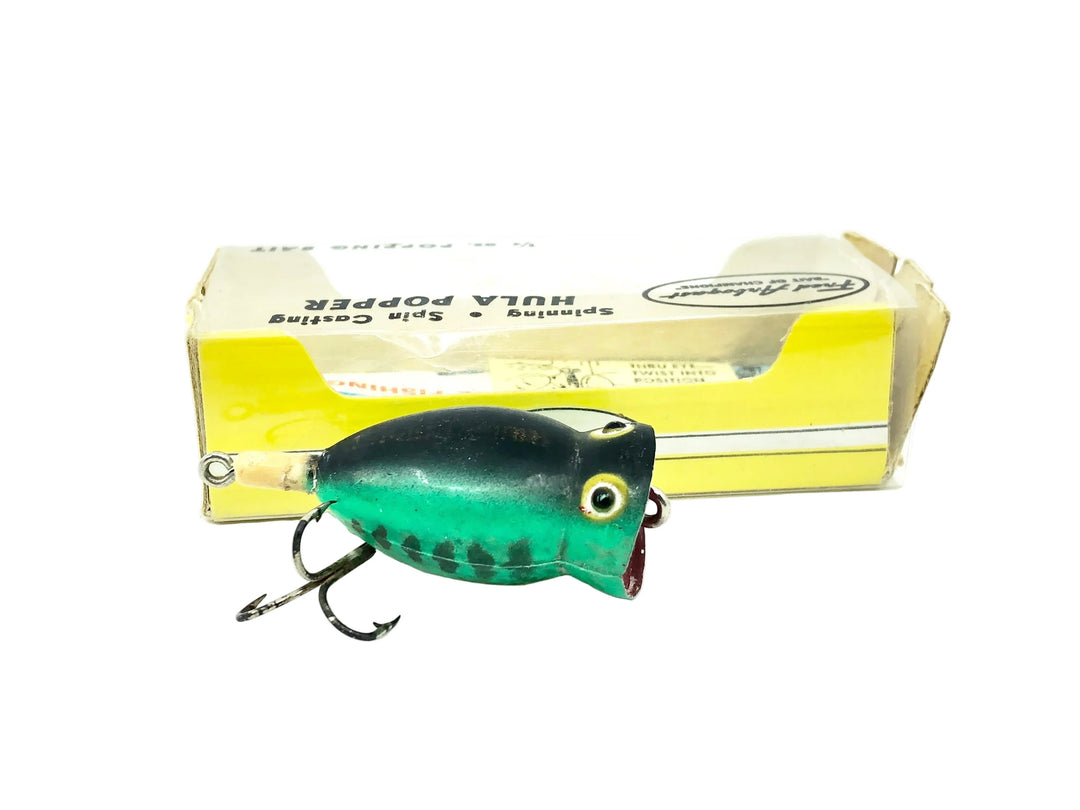 Arbogast Hula Popper 770, #132 Baby Bass Color with Box