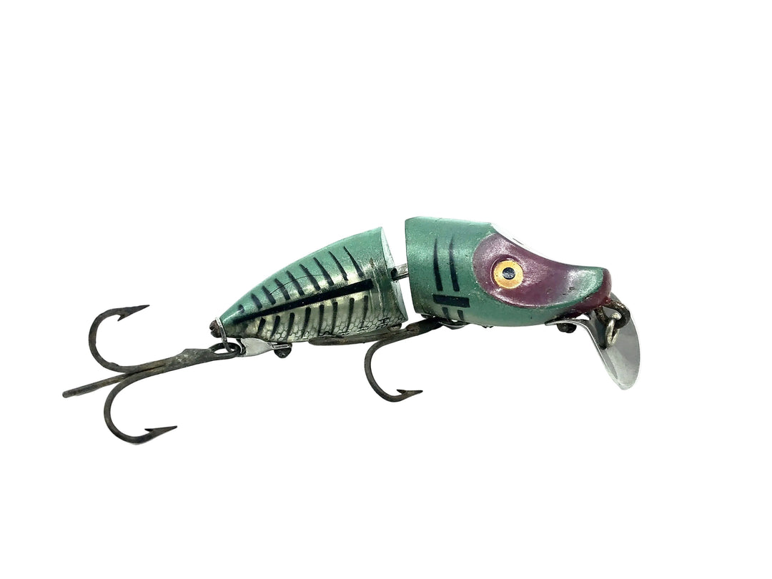Heddon Jointed Sinking River Runt 9330 XRG Green Shore Minnow Color
