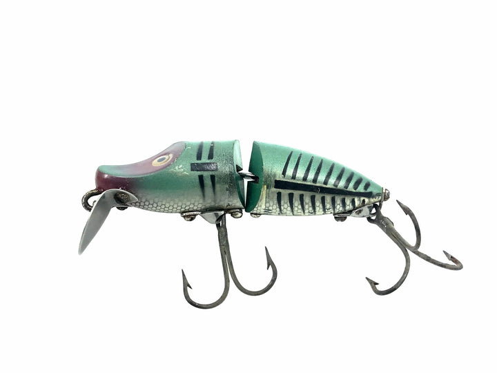 Heddon Jointed Sinking River Runt 9330 XRG Green Shore Minnow Color