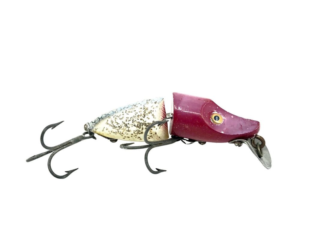 Heddon Jointed River Runt Spook Sinker 9330-RHF Red Head/Flitter Color