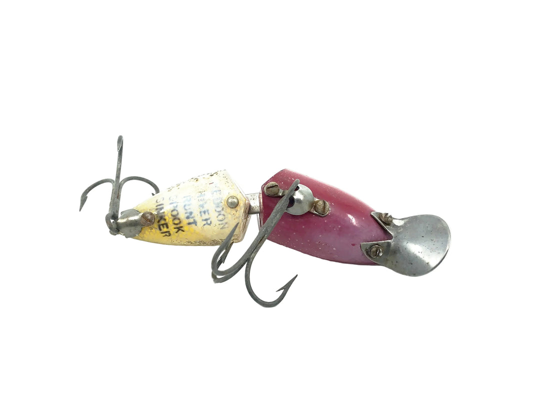 Heddon Jointed River Runt Spook Sinker 9330-RHF Red Head/Flitter Color