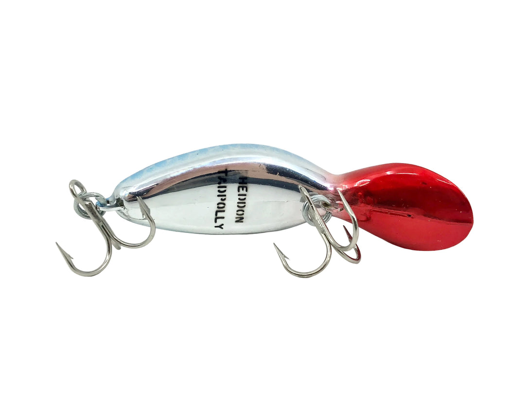 Heddon Tadpolly Spook, NBRH Nickel Blue Readhead Color