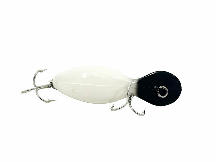 Heddon Clatter Tad, WBH White Black Head Color