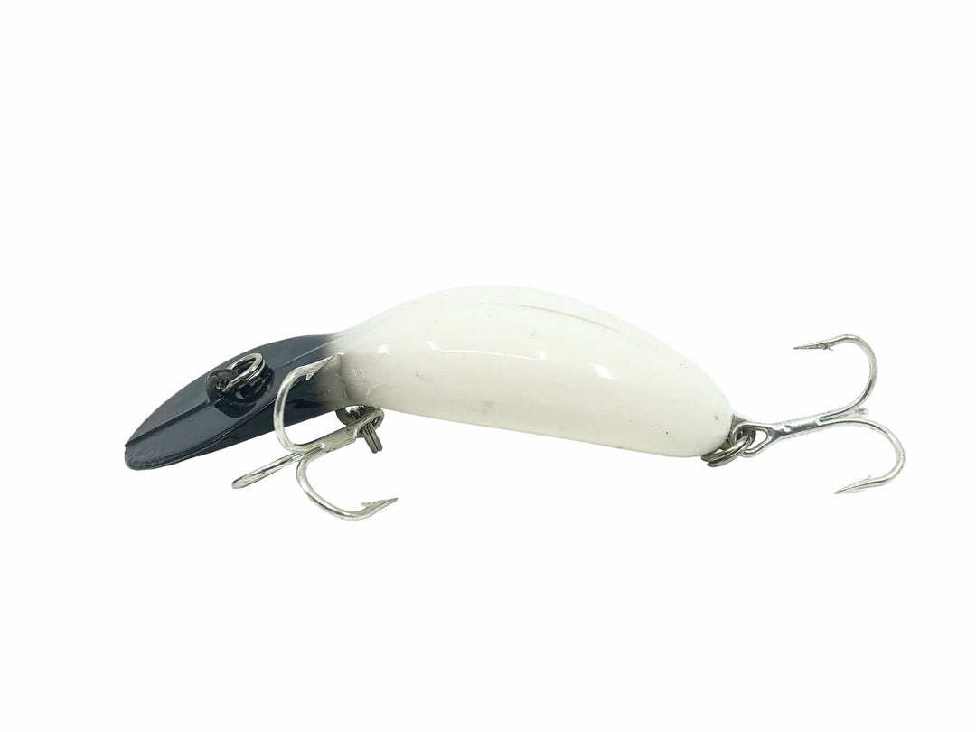 Heddon Clatter Tad, WBH White Black Head Color