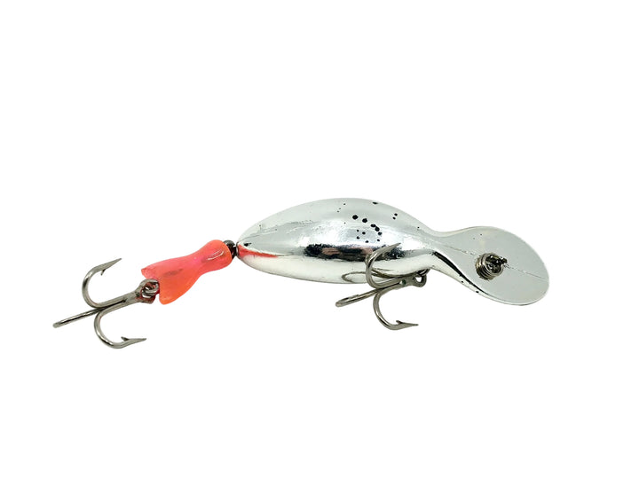 Heddon Jointed Tadpolly, NP Nickel Plate Color