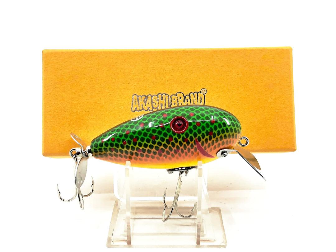 Akashi Brand Punkinseed Type Lure, Pumpkinseed Color Japanese Lure w/Box