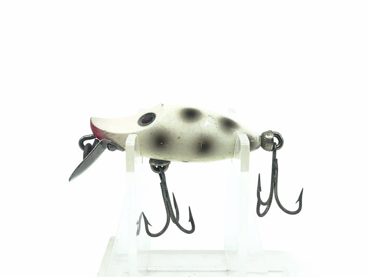 Heddon Tiny River Runt 350, WBS White/Black Spots Color