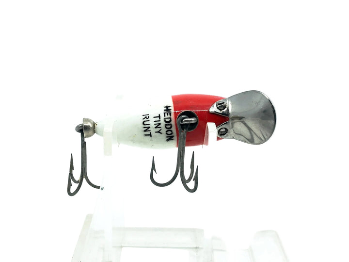 Heddon Tiny River Runt 350, RH Red Head/White Color