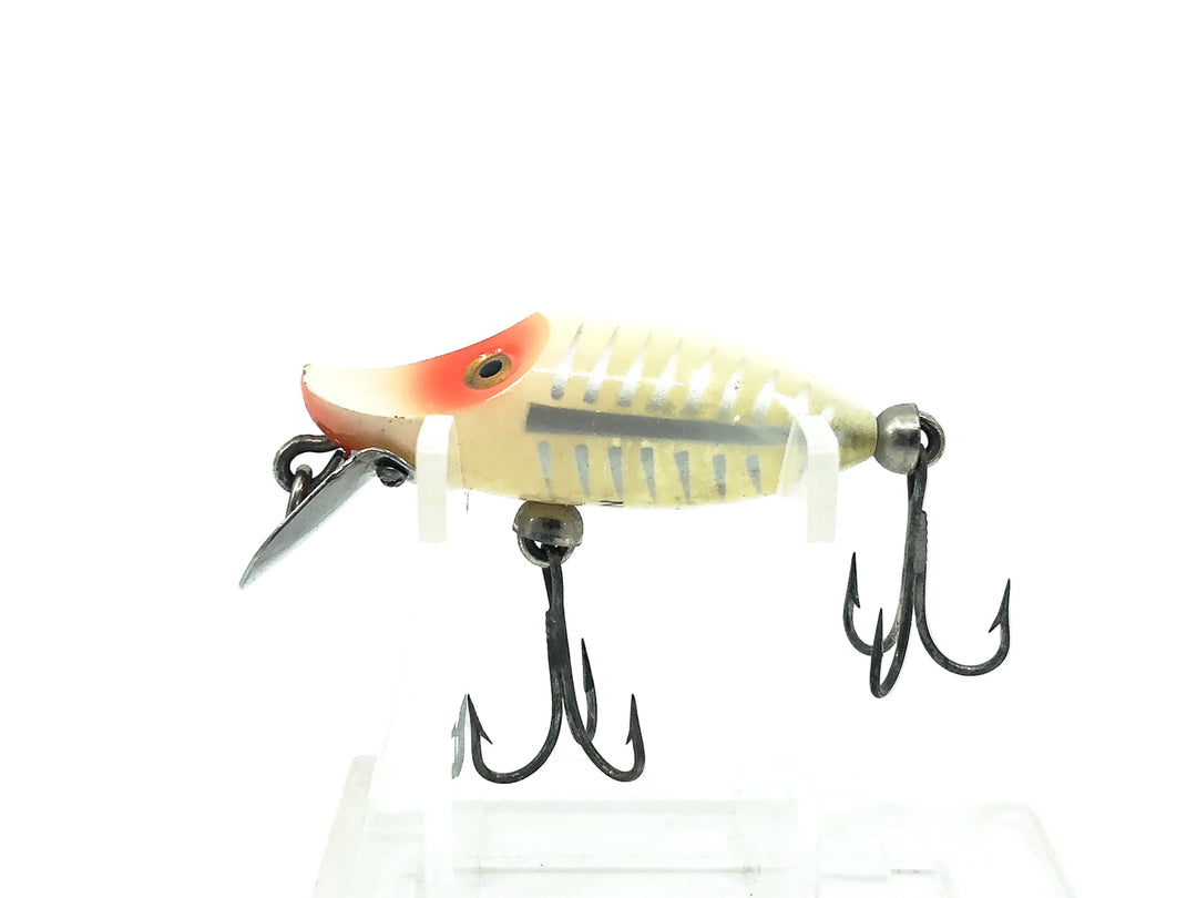 Heddon Tiny River Runt 350 XRW White Shore Minnow Color - Great Condition
