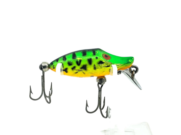 Heddon Tiny River Runt 350 GRA Green Fluorescent Crawdad Color