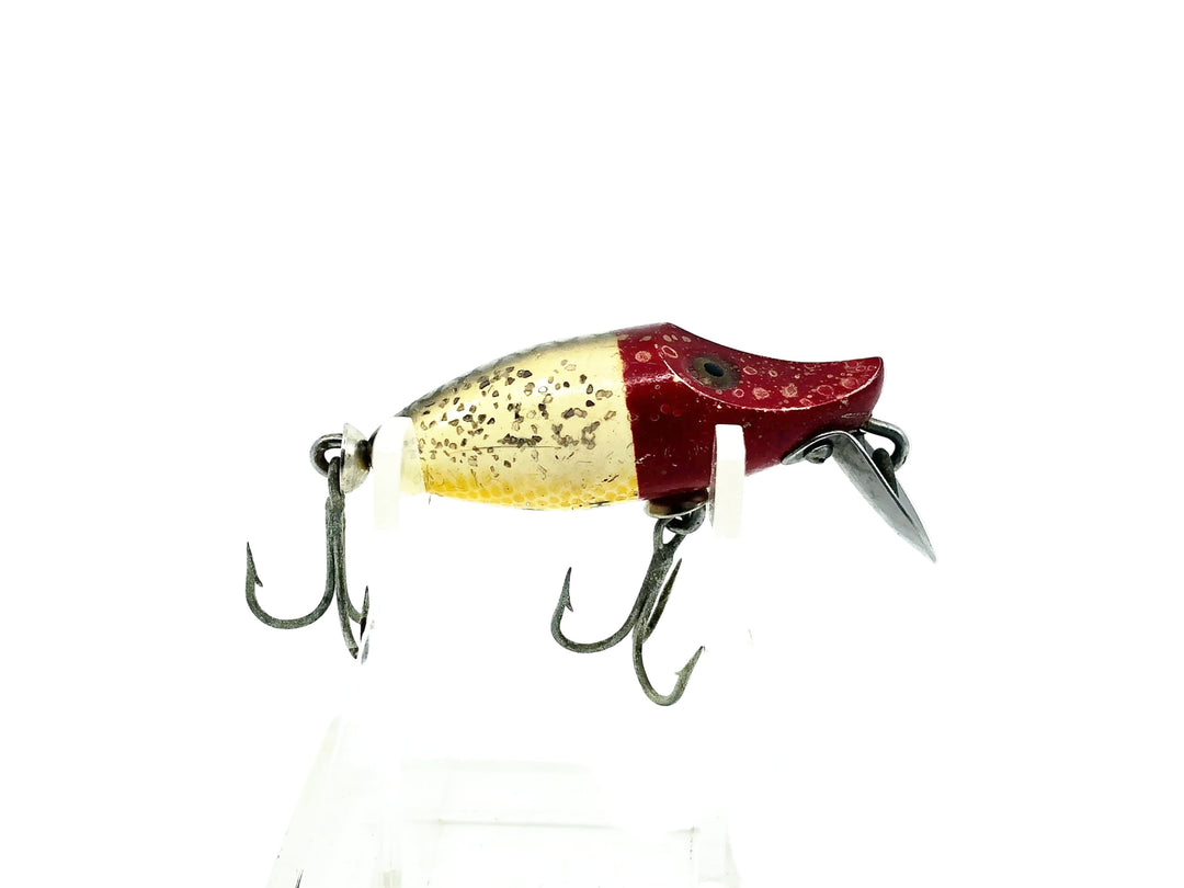 Heddon Tiny River Runt 350 RHF Red Head Flitter Color