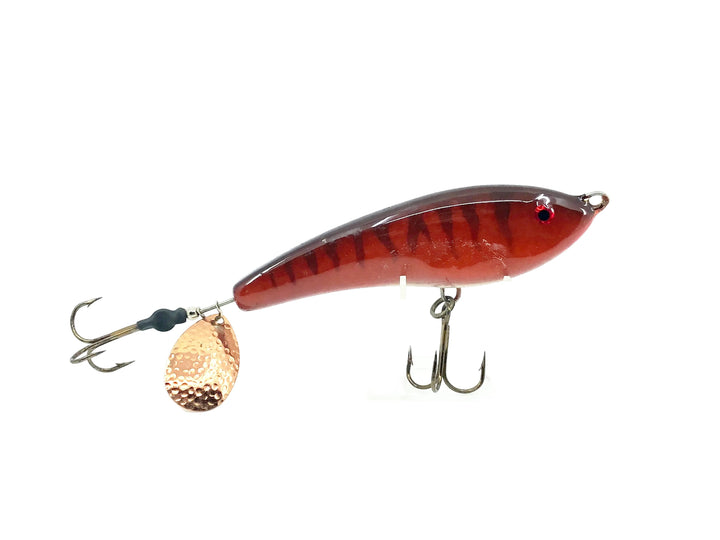 Red Crawdad Musky Flaptail Jerkbait