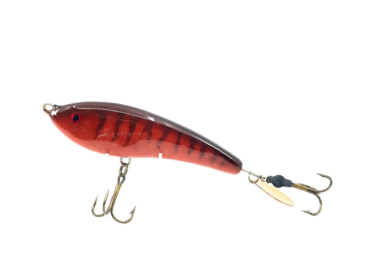 Red Crawdad Musky Flaptail Jerkbait
