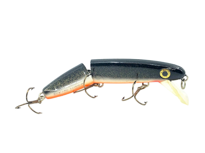 Joe Bucher Tackle Co. Buchertail Jointed Shallow Raider 7", Night Shiner Color