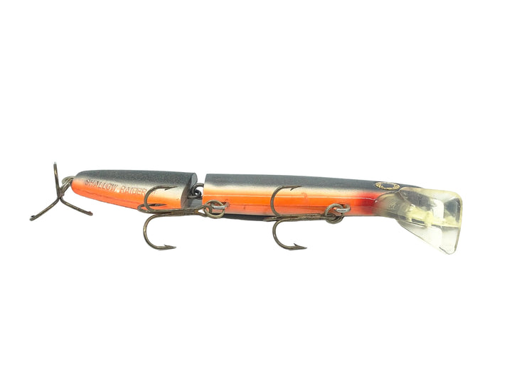 Joe Bucher Tackle Co. Buchertail Jointed Shallow Raider 7", Night Shiner Color