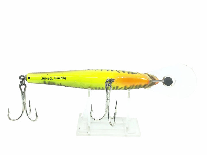 Bagley DB06, LM9 Little Musky on Chartreuse Color