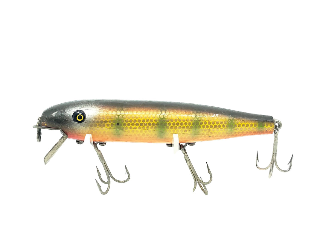 Pflueger Mustang, Green Perch Scale Color