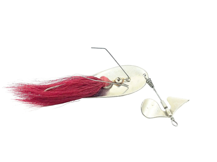 True Temper No. 27 Hellcat, Silver/Red Bucktail Color