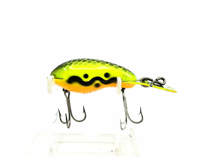 Arbogast Mud Bug Series 20, #82 Chartreuse/Orange Belly Color