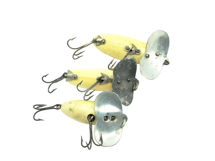 Vintage Arbogast Jitterbug Frog Trio