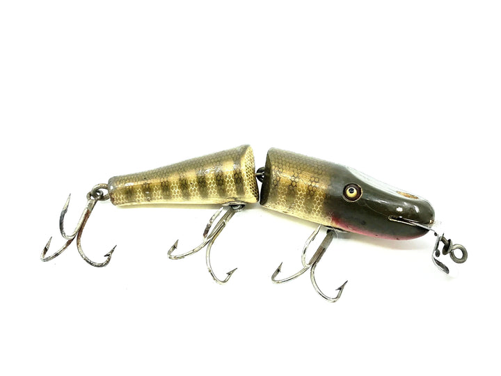 Creek Chub 2600 Jointed Pikie Minnow, Pikie Scale Color 2600 Glass Eyes