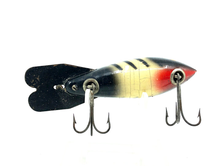 Wooden Bomber 600 Series, #06 White/Black Ribs Color