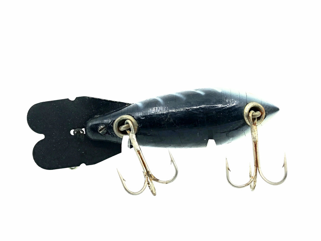 Wooden Bomber 600 Series, #14 Black White Ribs Color