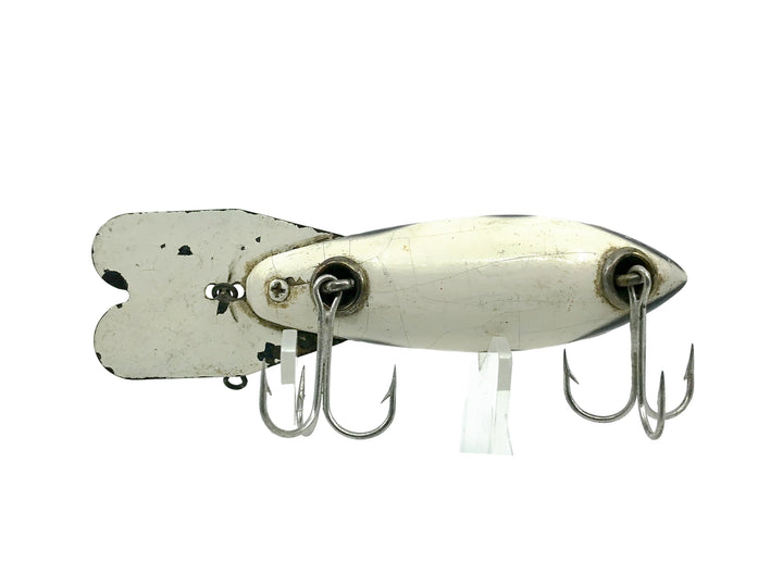 Wooden Bomber 600 Series, #08 White Black/Shadow Stripe Color