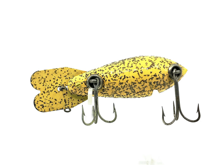 Wooden Bomber 400 Series, #19 Yellow/Silver Flakes Color