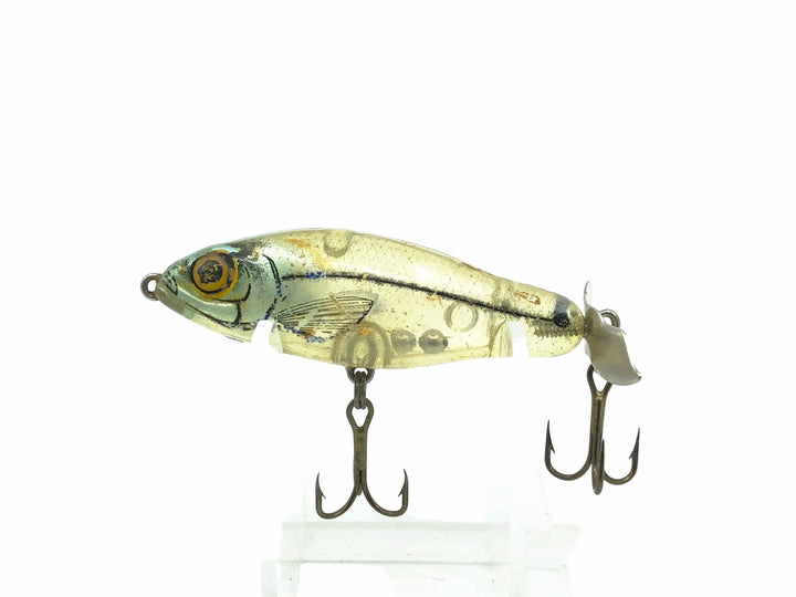 Bomber RRIIP Shad (Rip Shad), 36T XCL Clear Blue Nose Color