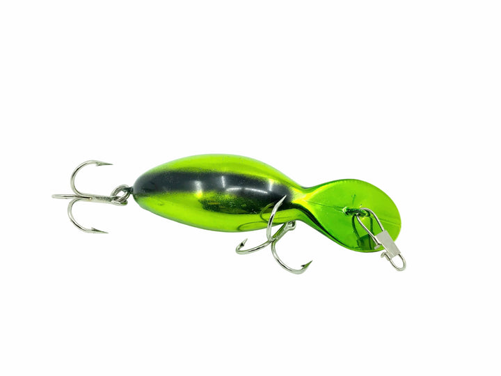 Heddon Clatter Tad, VGE GRBK GREEN BLACK BACK Color