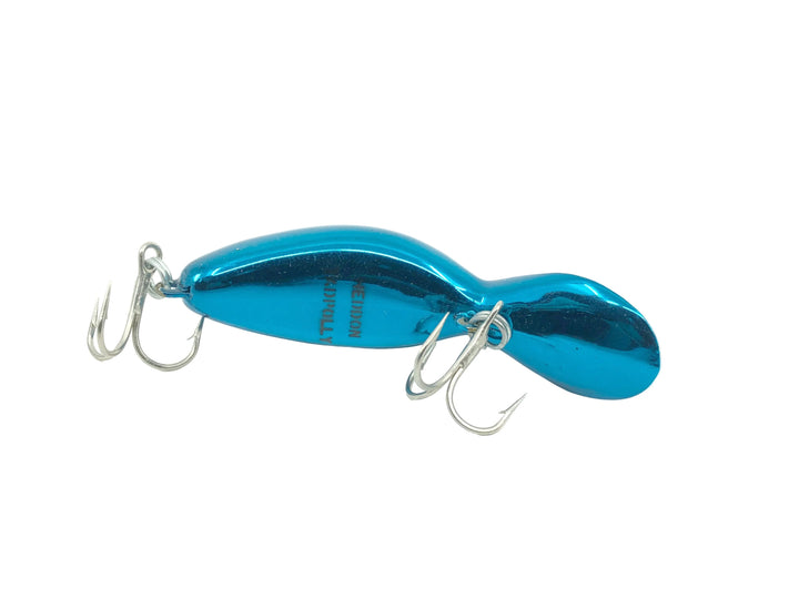 Heddon Tadpolly Spook, BLBK BLUE BLACK BACK Color