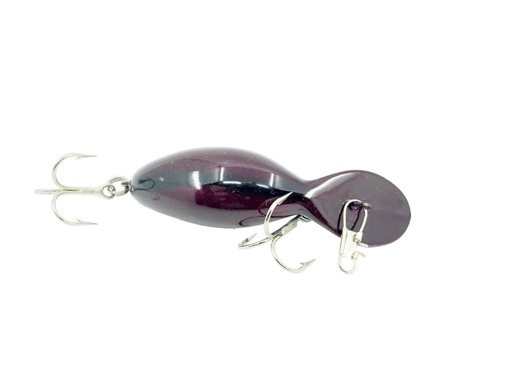 Heddon Clatter Tad, NPRB NICKEL PURPLE BLACK BACK