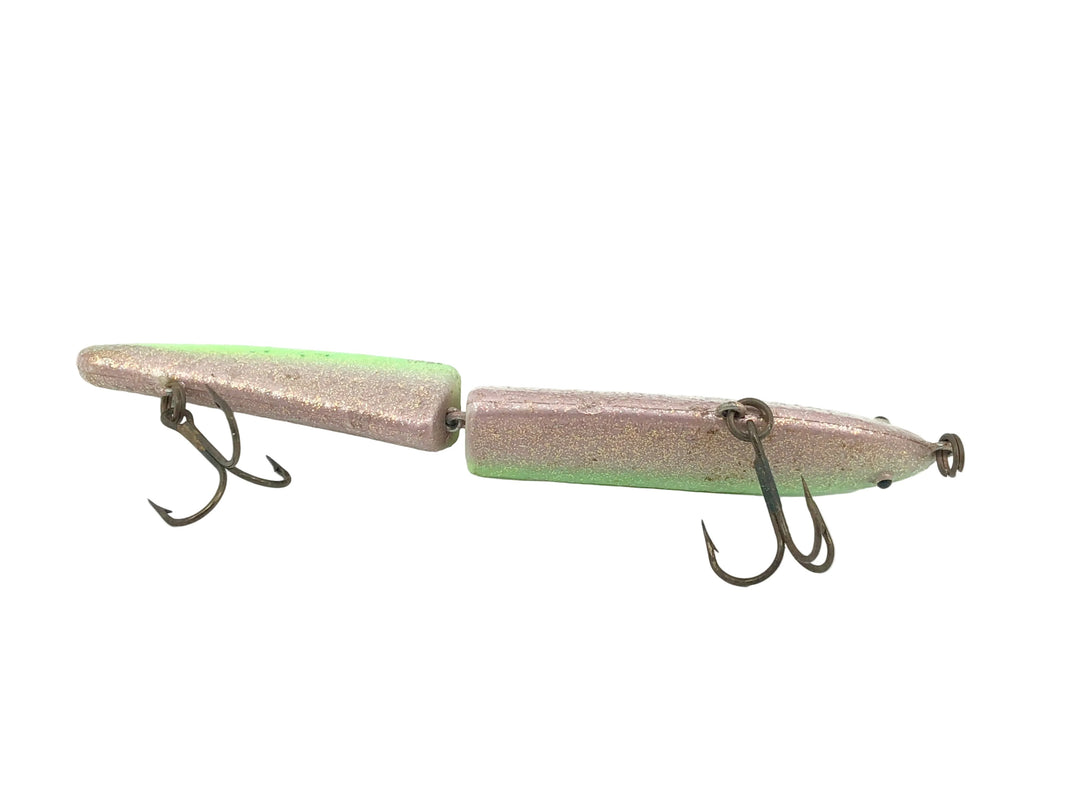 Heddon Zaragossa Green with Silver Sparkles Color