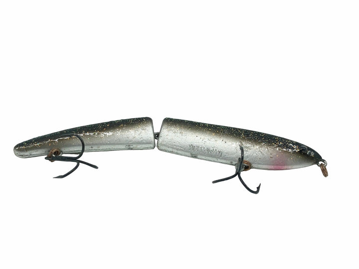 Heddon Zaragossa Black with Silver Sparkles Color