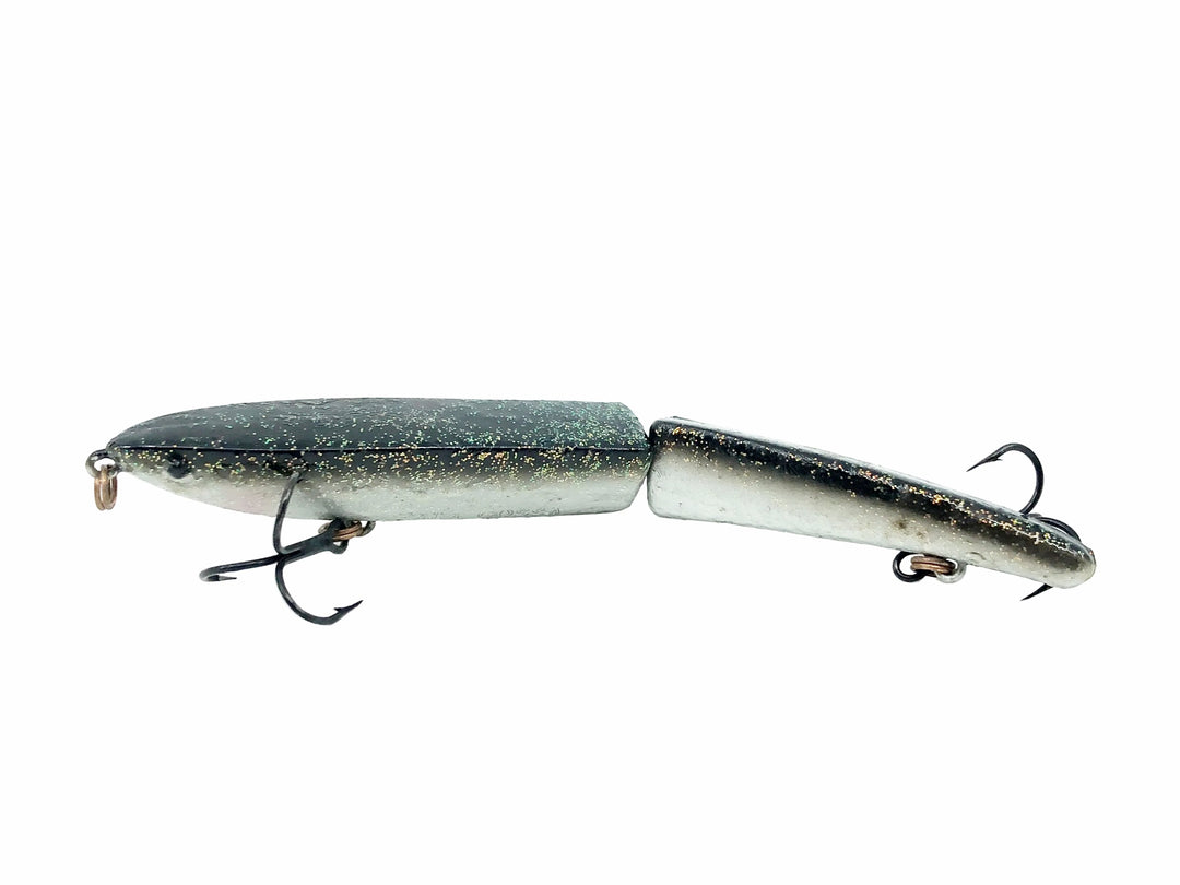 Heddon Zaragossa Black with Silver Sparkles Color
