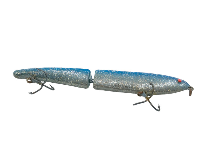 Heddon Zaragossa Blue with Silver Sparkles Color