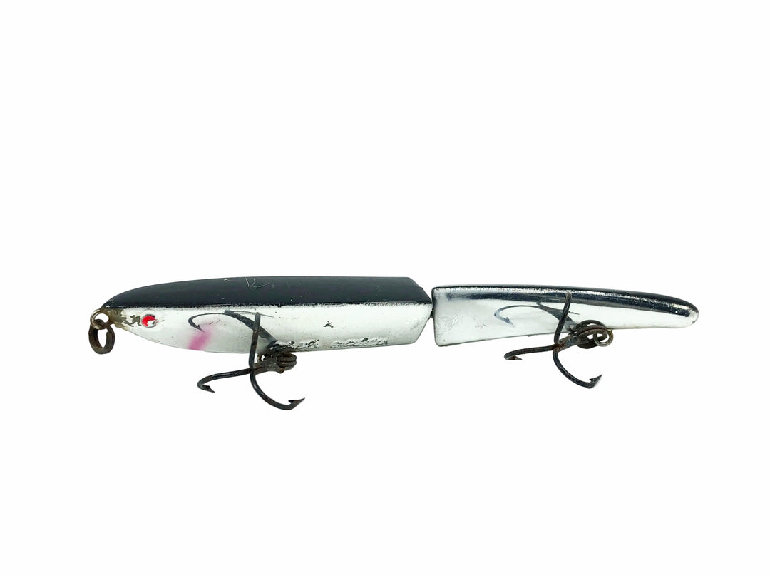 Heddon Zaragossa Black and Silver Minnow Color